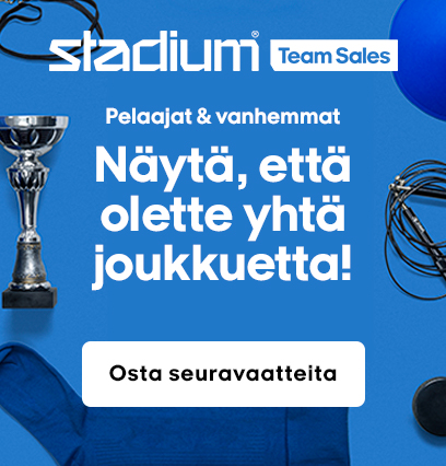 Stadium-verkkokauppa: Näytä että olette yhtä joukkuetta